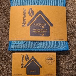 Norwex enviroscrub and spirinett